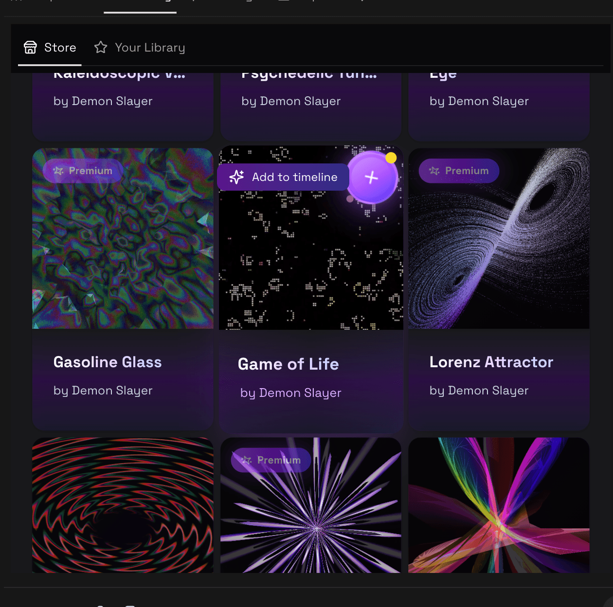 Editor Interface